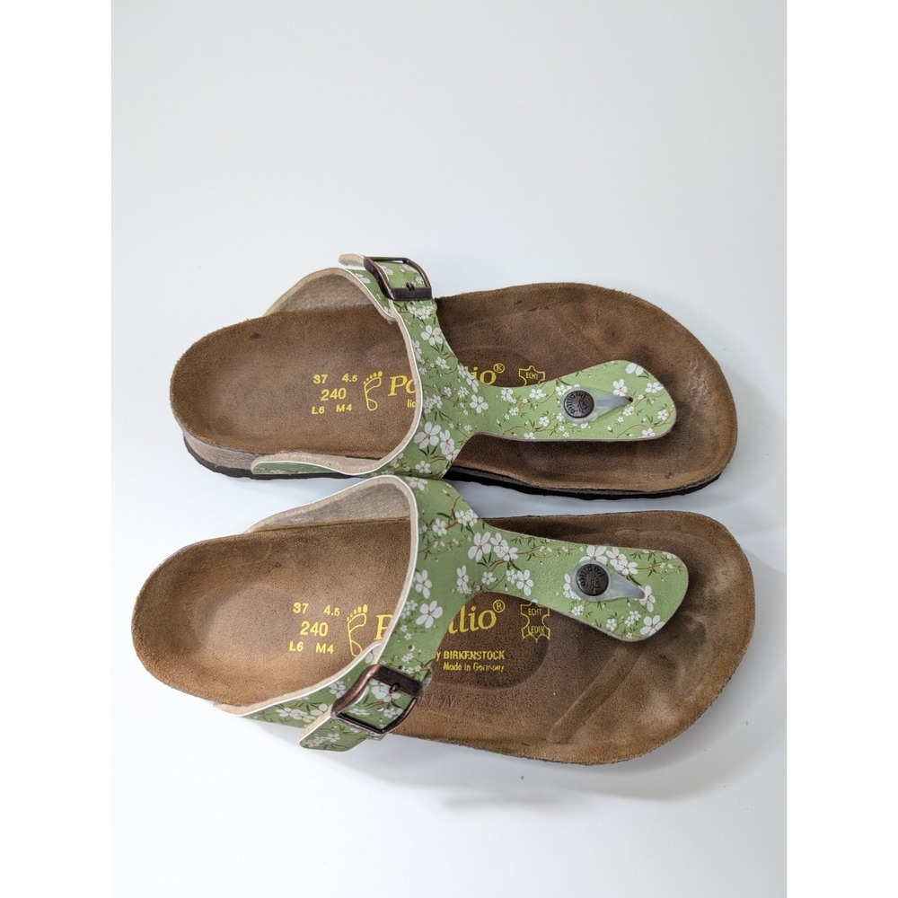 Papillio By Birkenstock Gizeh Floral Thong Sandals EU 37 US 6-6 1/2
